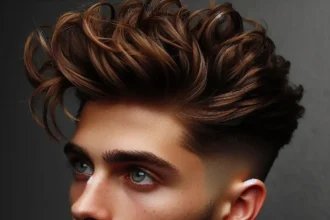 Short Curly Quiff