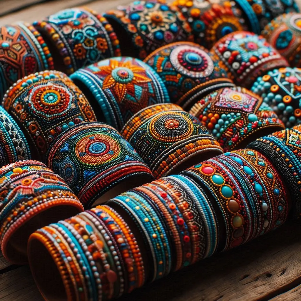 Beaded Cuff Bracelets